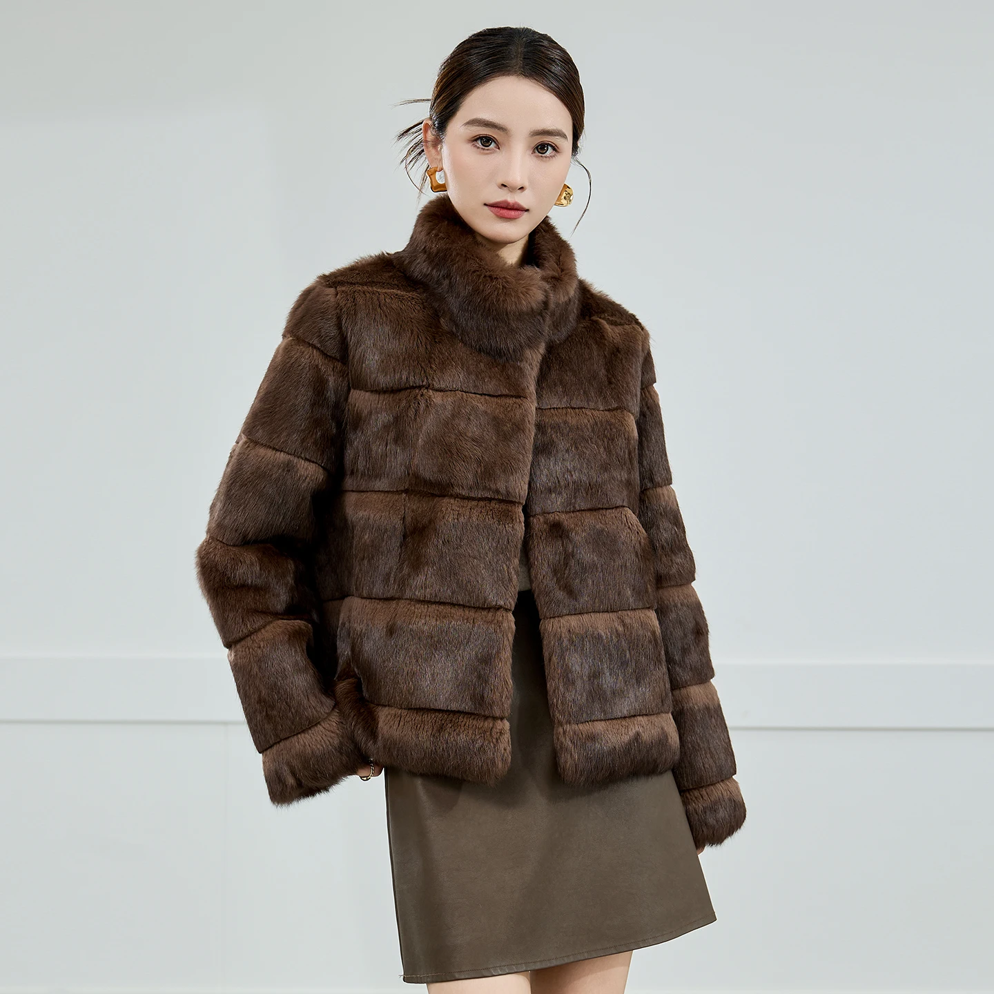 Рисунок 5 - Женская куртка из 100% шуба натурального