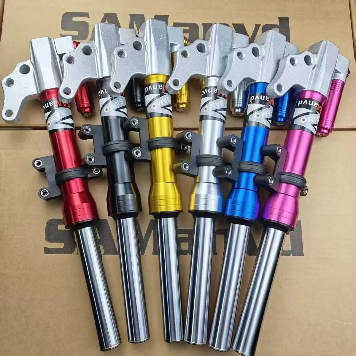 

Universal 26/27 core 360mm 400mm Motorcycle Front Shock Absorber For Honda Suzuki Yamaha Kawasaki 125 Dirt Bike Gokart Quad ATV