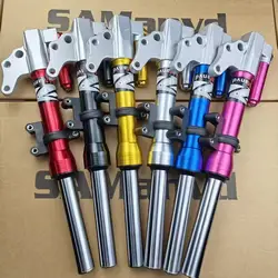 Universal 26/27 core 360mm 400mm Motorcycle Front Shock Absorber For Honda Suzuki Yamaha Kawasaki 125 Dirt Bike Gokart Quad ATV