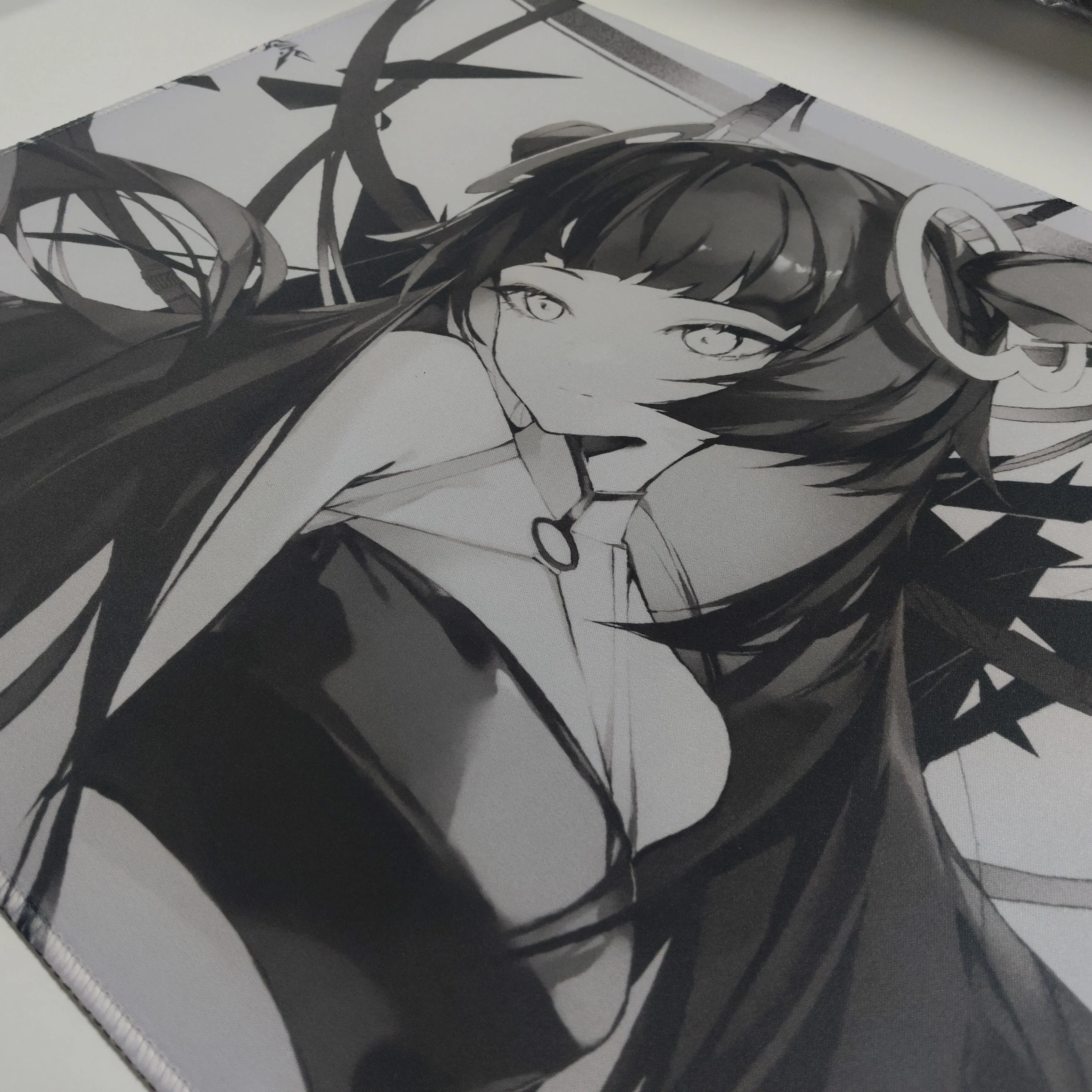 YUKI AIM Anime Small Mouse mat 45x40 CM High Elasticity Non-slip Bottom Speed ​​Pad Gamer Premium E-sports Keyboard XS Mouse Pad
