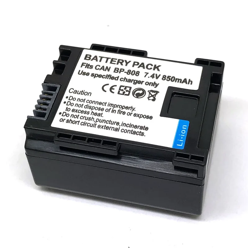 BP-808 BP-827 Battery Charger For Canon EOS FS300 FS100 XA10 FS11 FS10 FS21 FS22 FS31 HG30 HG21 HG20 HF21 HF11 BP-809 BP-819