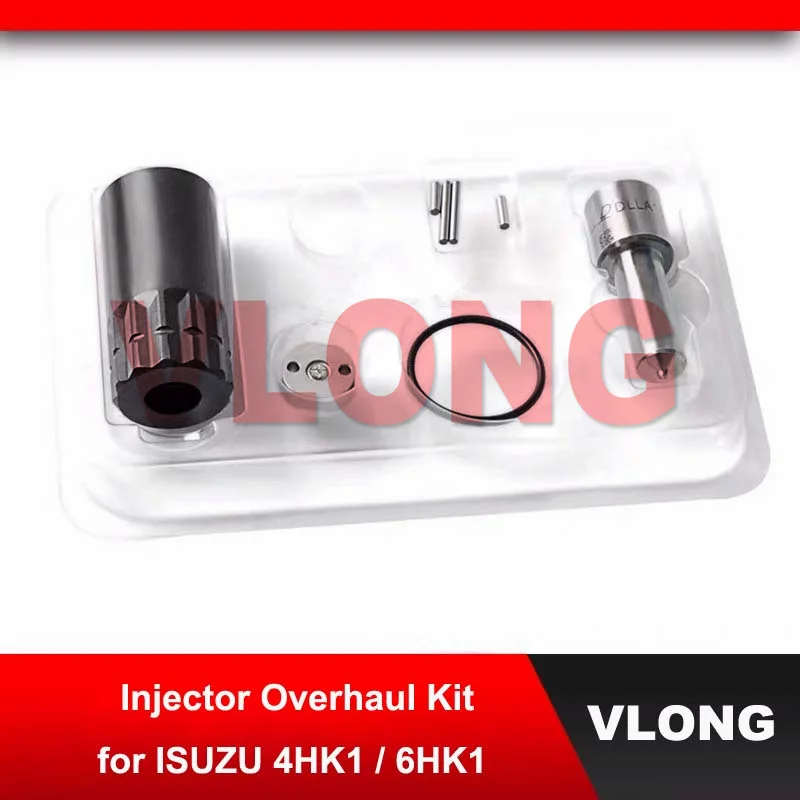 

Fuel Injector Overhaul Kits For Hitachi ZAX200-3 Excavator ISUZU 4HL1 Inyector Repair Parts 095000-5502 095000-1520 8-97367552-2