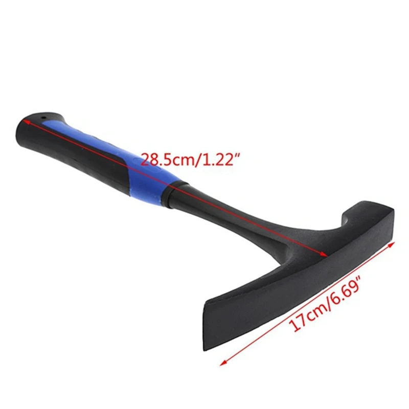 Multifunctional Pointed Geological Exploration Hammer Shock Absorbing Grip Geological Exploration Hammer Size Approx: 28.5X17cm