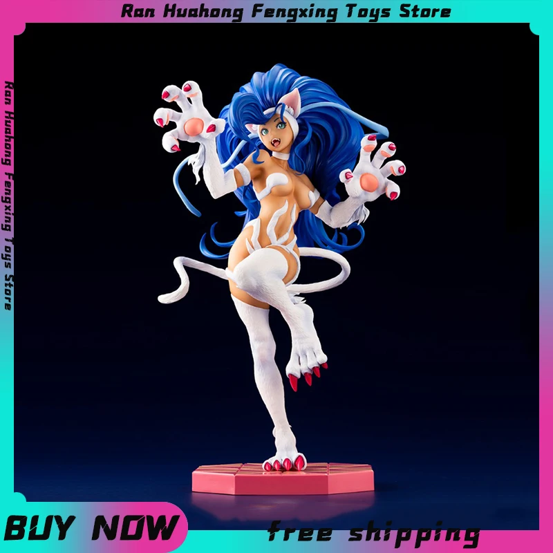 

Darkstalkers Morrigan Aensland Anime Figure Lilith Action Figurine Pvc Statue Felicia Figure Girl Halloween Model Doll Toys Gift