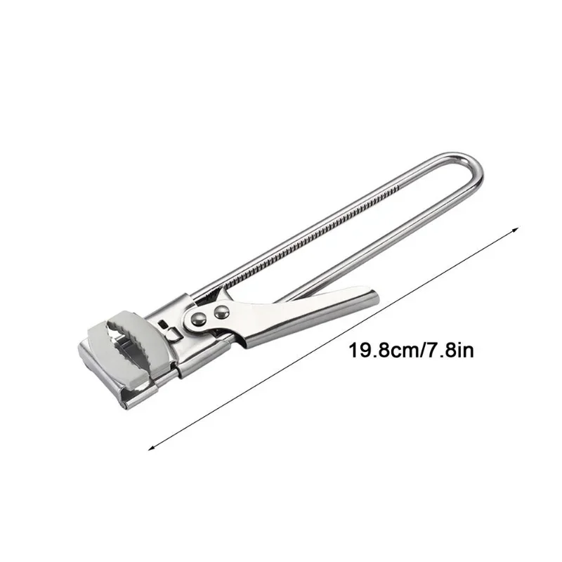 Apriscatole regolabile in acciaio inox antiscivolo multifunzione manuale barattolo bottiglia coperchio apribottiglie Gadget Gadget per la casa accessori