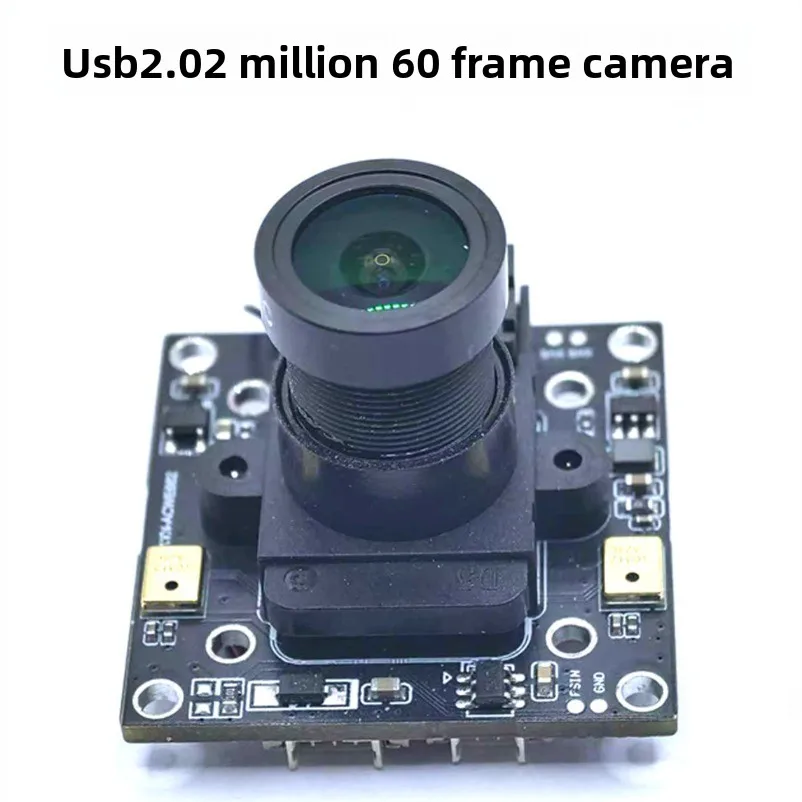 USB2.0 Plug & Play 2MP 1080P 60fps IMX662 Camera Module with Built-in Digital Microphone