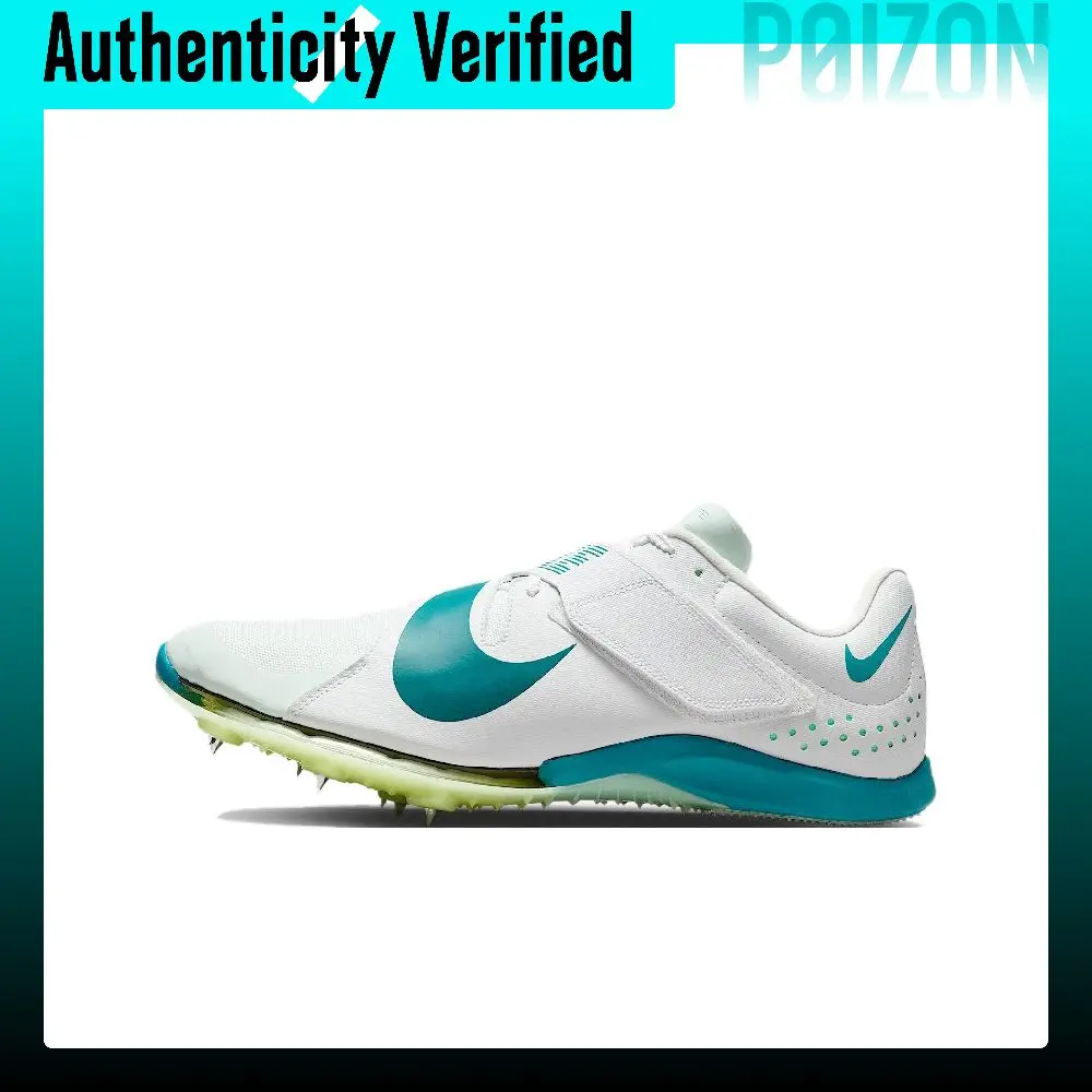 Nike Long Jump Track & Field Shoes Unisex Low-top White Blue FZ9326-100