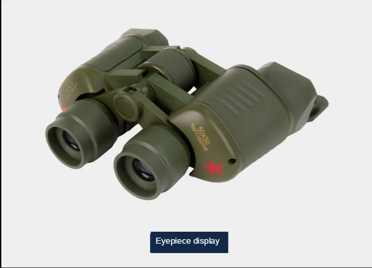 50x50 HD Leistungsstarkes Fernglas 2000M Weitreichendes Faltbares Mini-Teleskop BAK4 FMC Optik Für Jagd Sport Outdoor Camping Reisen – Detail 14