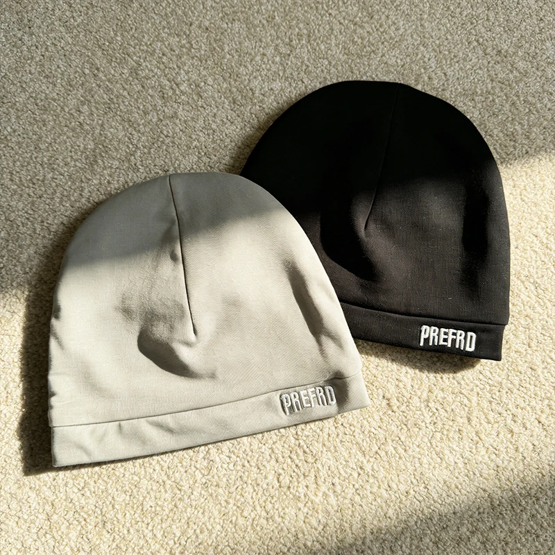 Retro Hip-Hop Letter Embroidery Pullover Hat Trendy Casual Versatile Fashionable Dressing Item for Streetwear