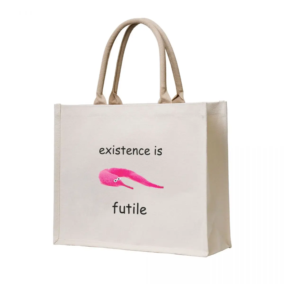 

existence is futile - worm time Tote Bag hand bag ladies Shopper handbag Big bag women Women's tote