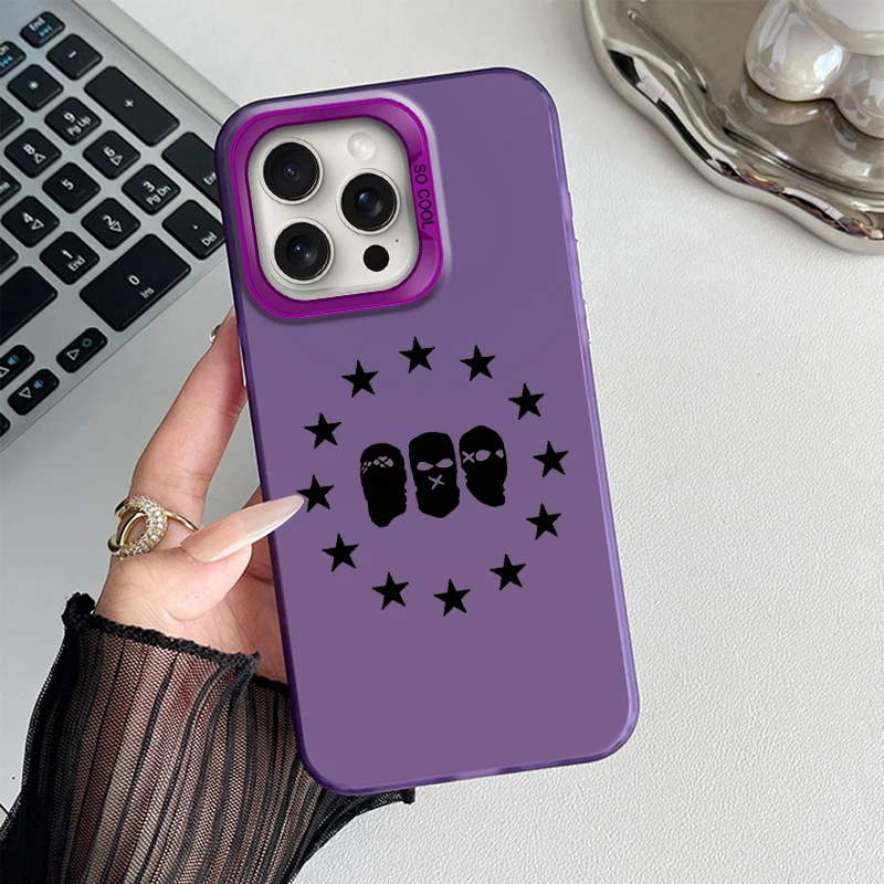 Hot Omerta Maes iPhone 16 15 14 13 12 11 mini Pro Max X XR XSMAX 8 7 Plus P-PAULS Anti Fall Matte Back Cover TPU Fundas Coque image 3
