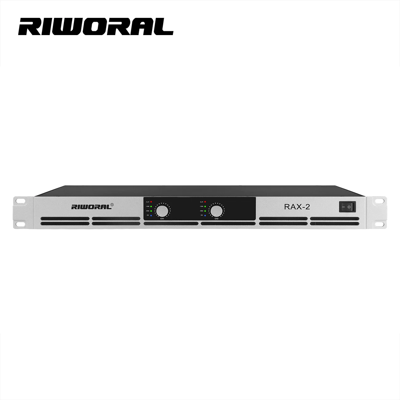 RAX-2 Riworal Factory sale 2 channels 1600W power amplifier professional Class D use for perform