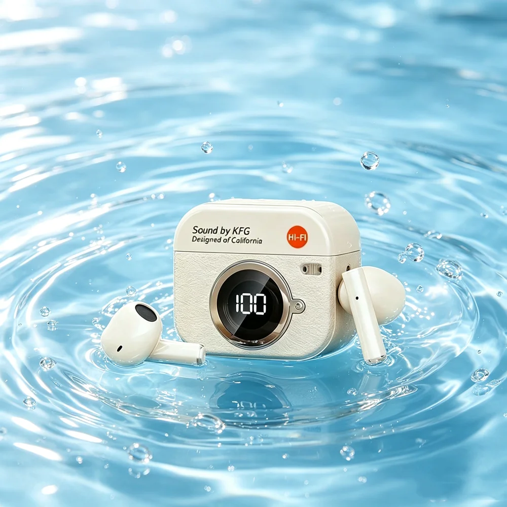 TWS Bluetooth Earbuds Wireless Headphones Sweat-proof Bluetooth Earphones Resist Corrosion From Moisture During Gym Sessions