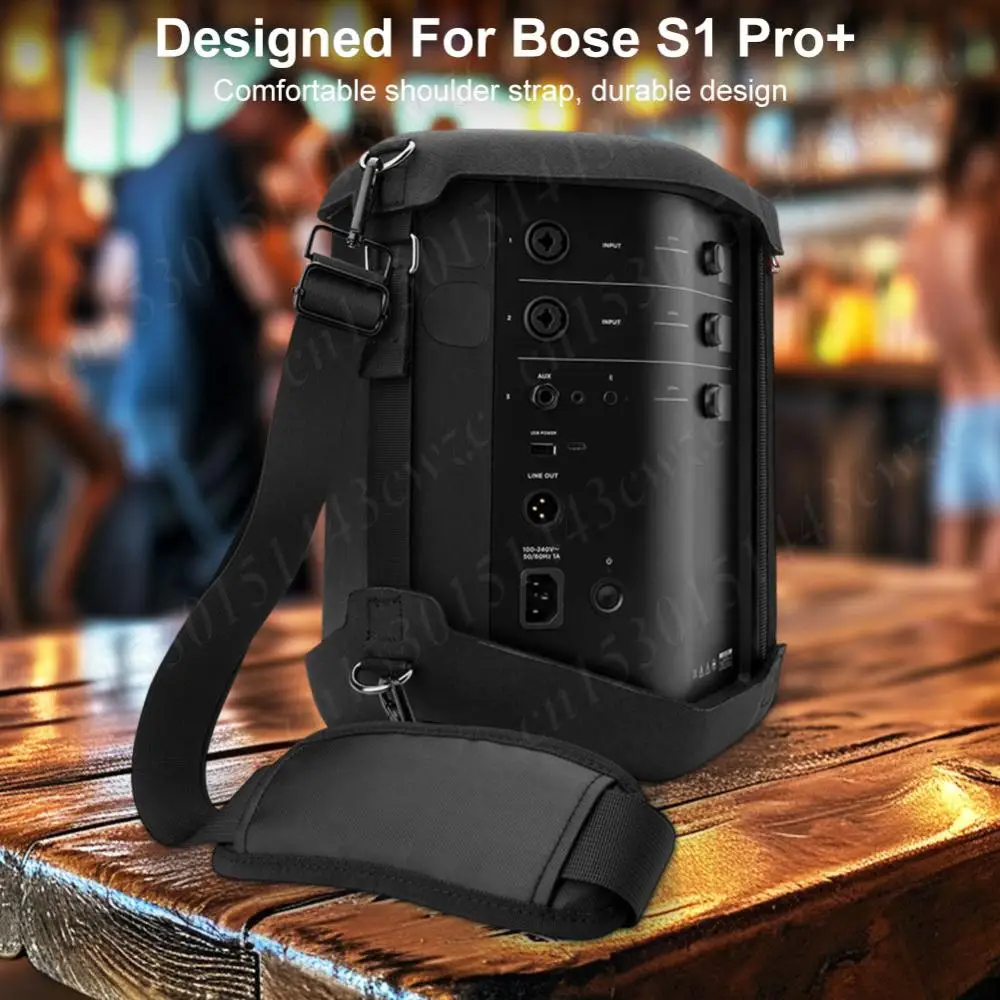 Dustproof Cover for Bose S1 PRO+ Portable BT Speaker Carrying Case with Shoulder Strap Speaker Case Speaker Protective Cover