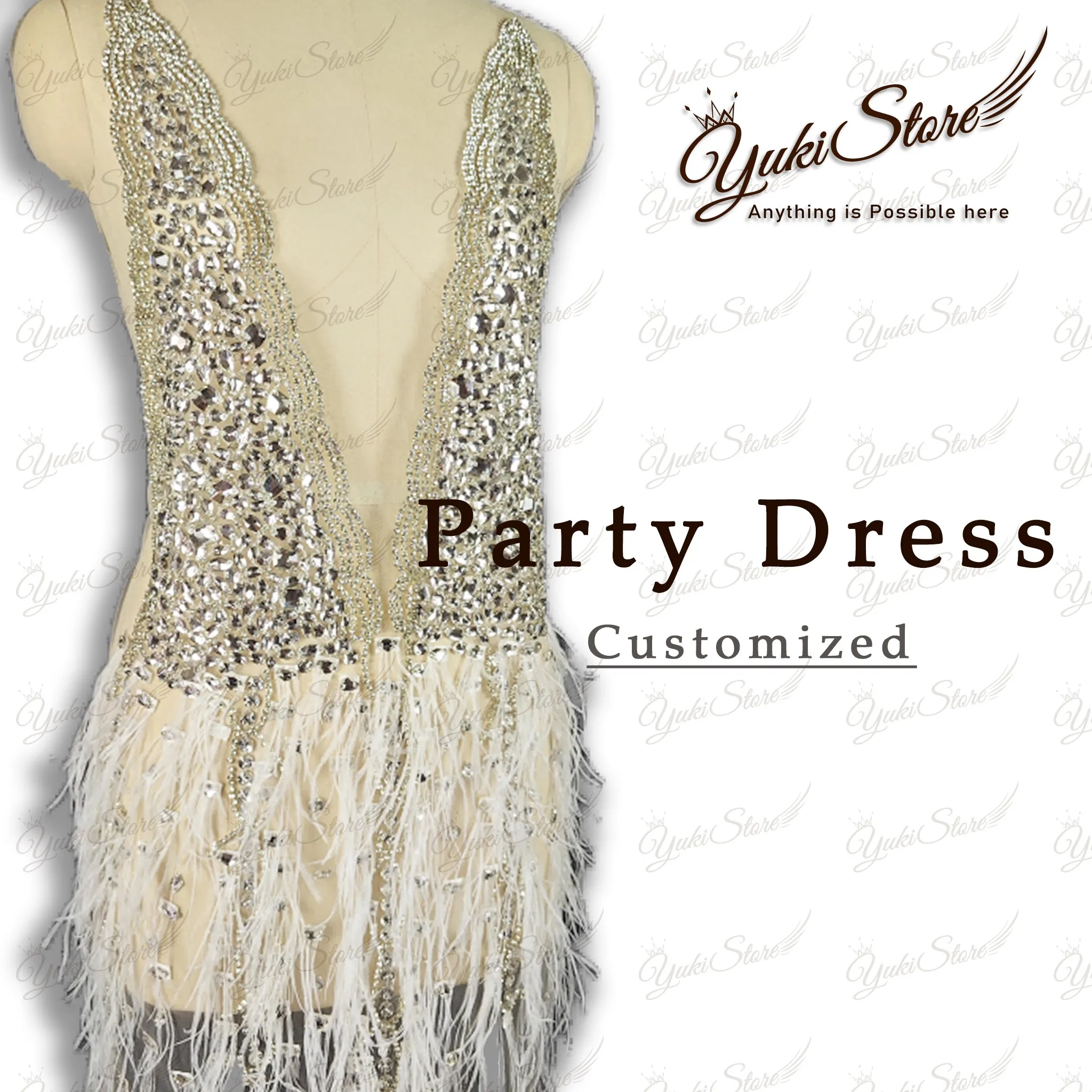 

Newest wedding dress cocktail dress Beautiful Quality Perfect Material Sexy Lady Silver Diamond Bodice Applique JY100 2024