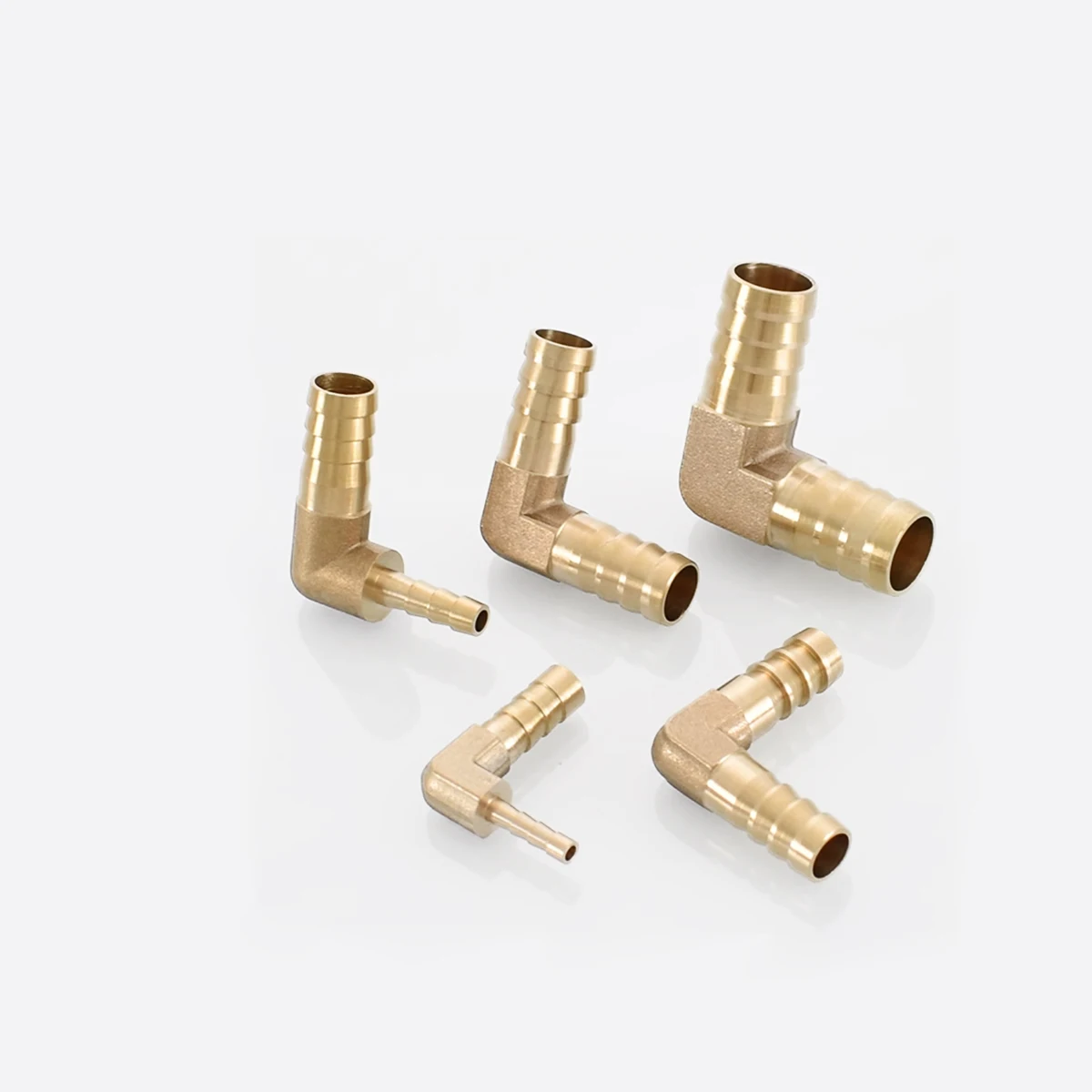 Brass Pagoda Double Mouth Elbow 4/5/6/8/10/12/14/16/19mm Equal Diameter Thickened Hose Pneumatic Joint