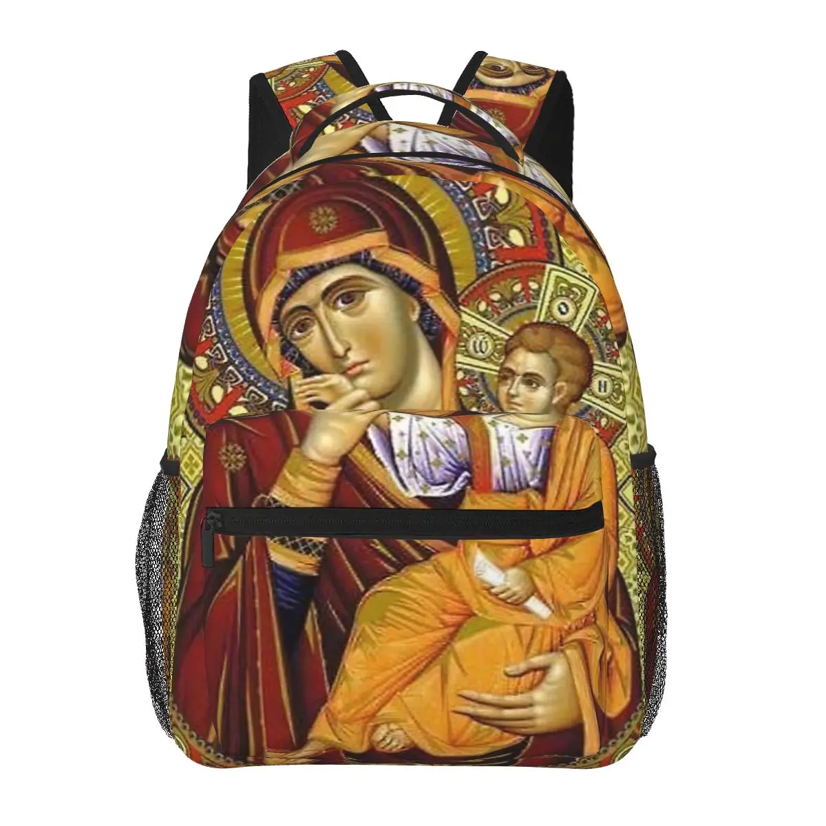 

Virgin Mary, Jesus , Christ Backpack for Girls Boys Travel RucksackBackpacks for Teenage school bag