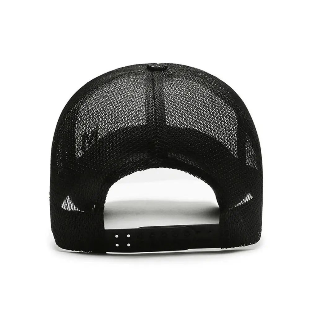 قبعات الشمس سريعة الجفاف، قبعة بيسبول شبكية قابلة للتعديل، خفيفة الوزن، قبعة Snapback شفافة قابلة للتنفس، قبعات شبكية رياضية للجنسين