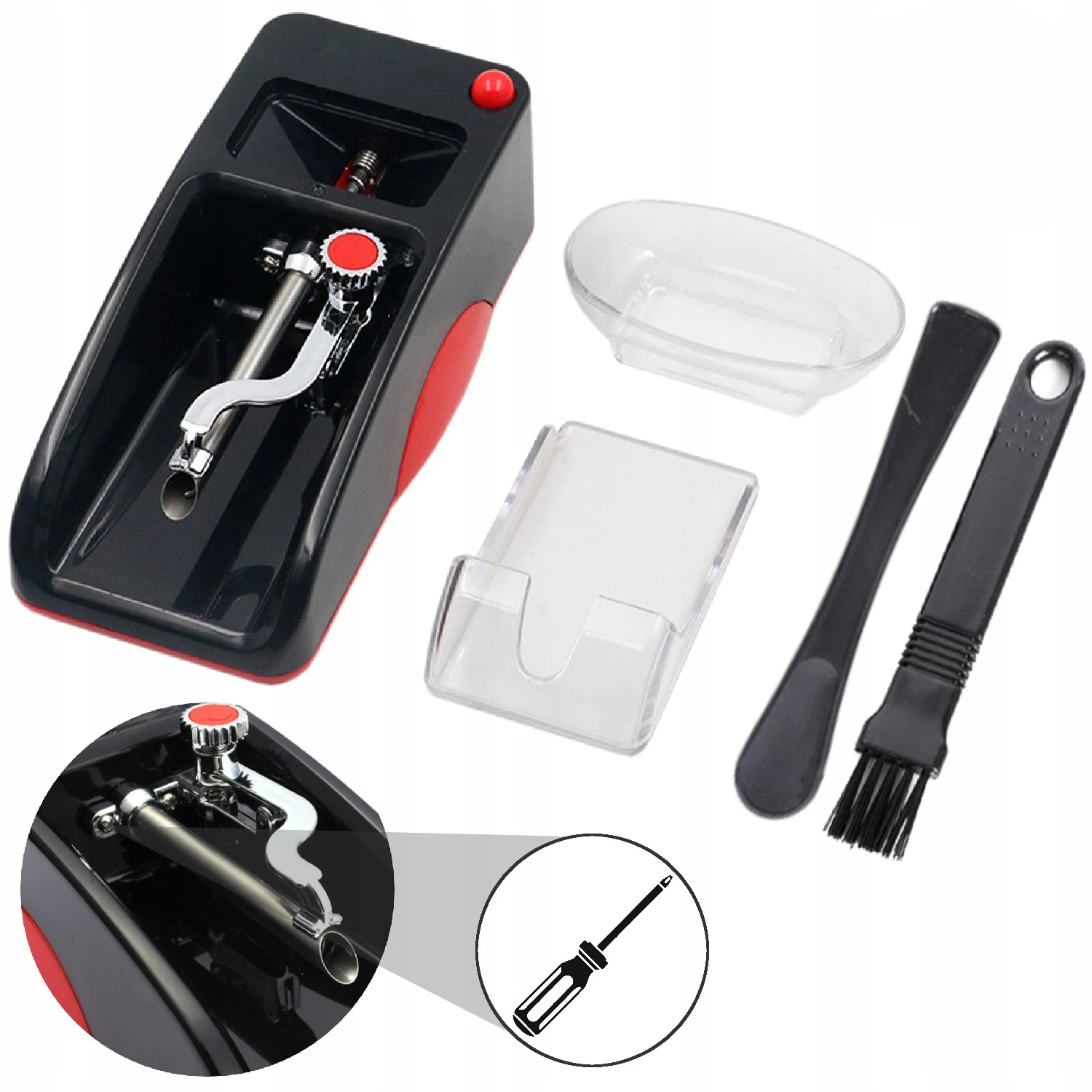 Portable Cigarette Injector Machine Tobacco Roller Smoking Accessories EU US Plug DIY Electric Automatic Cigarettes Maker
