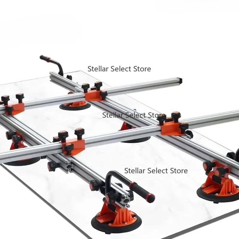 160cm-320cm Large Format Tile Handling Lifting Tools with long cr-oss bar other hand tools