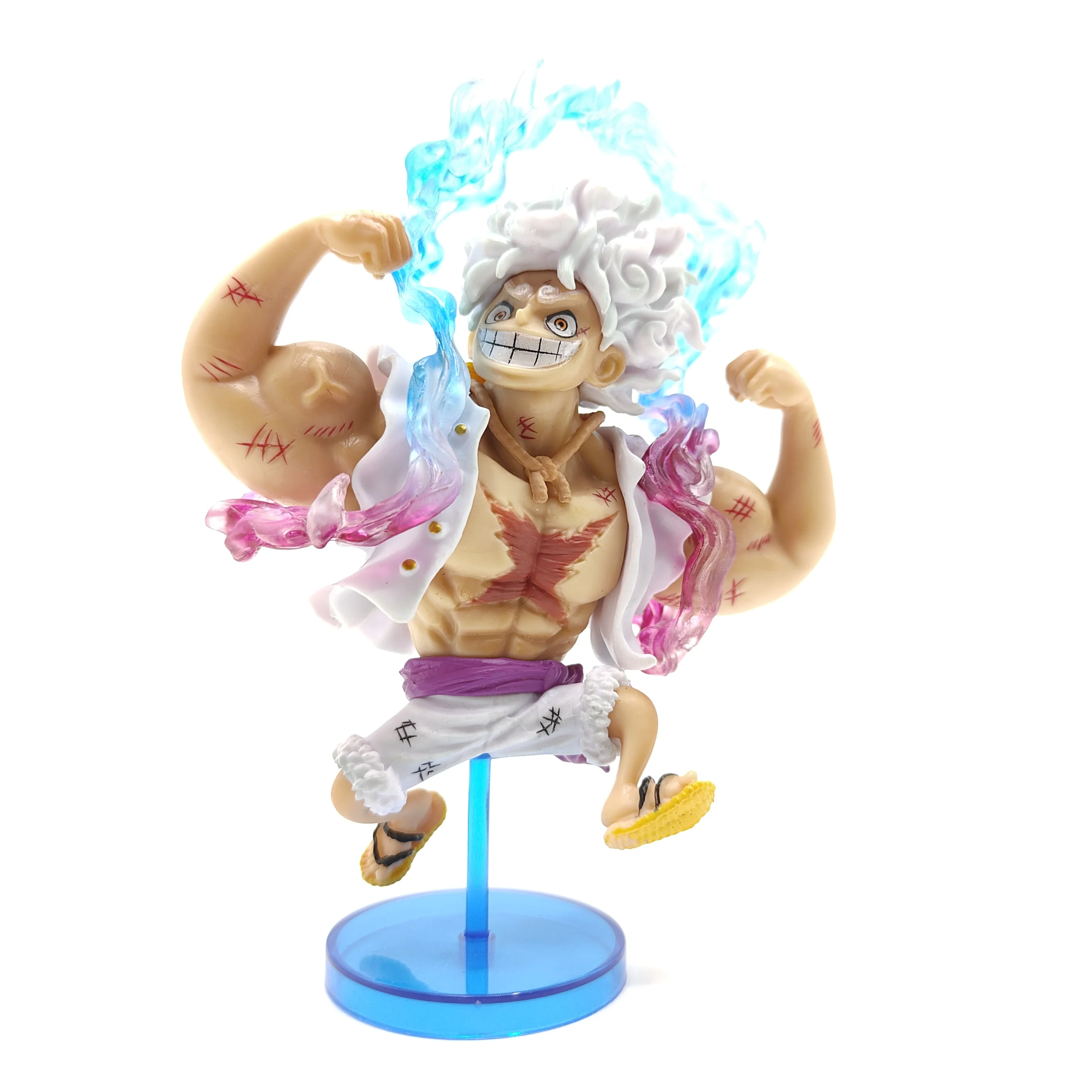 Anime Nika Monkey D., Macaco D. Luffy Gear 5 Hercules Action Figure, Coleção, Animação Modelo Doll Toy