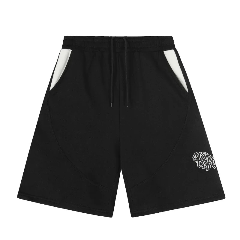 Mertra new letter-printed short-sleeved trendy brand 2026 spring/summer casual loose high street shorts for both men and women