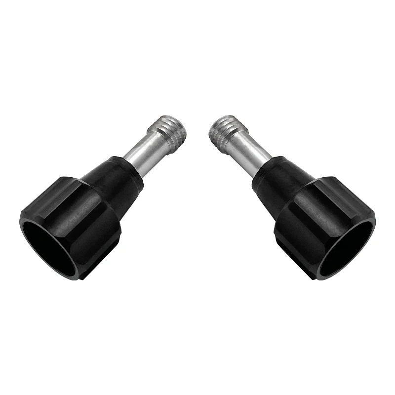 2/1 pièce Trépied en aluminium noir avec vis centrale de 32 mm pour station totale de topographie, accessoires généraux pour instruments de topographie