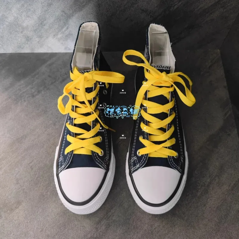 

LQGame Zenless Zone Zero Ju Fufu Cosplay Shoes High-top Canvas Shoes Yunkui Summit Halloween Carnival Party Props For Women Girl