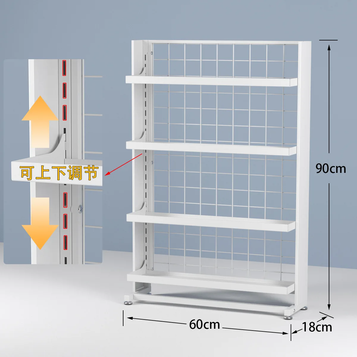 Small shelves in front of the cash register, bar, chewing gum display racks, pharmacies, convenience stores, supermarket snack
