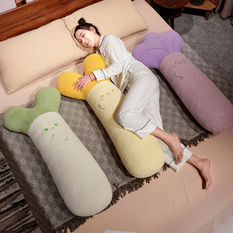 

Soft Long Plush Toy Stuffed Doll Cartoon Cute Vegetable Green Onion Pillow Cushion Bean Sprout Sleep Birthday Gift