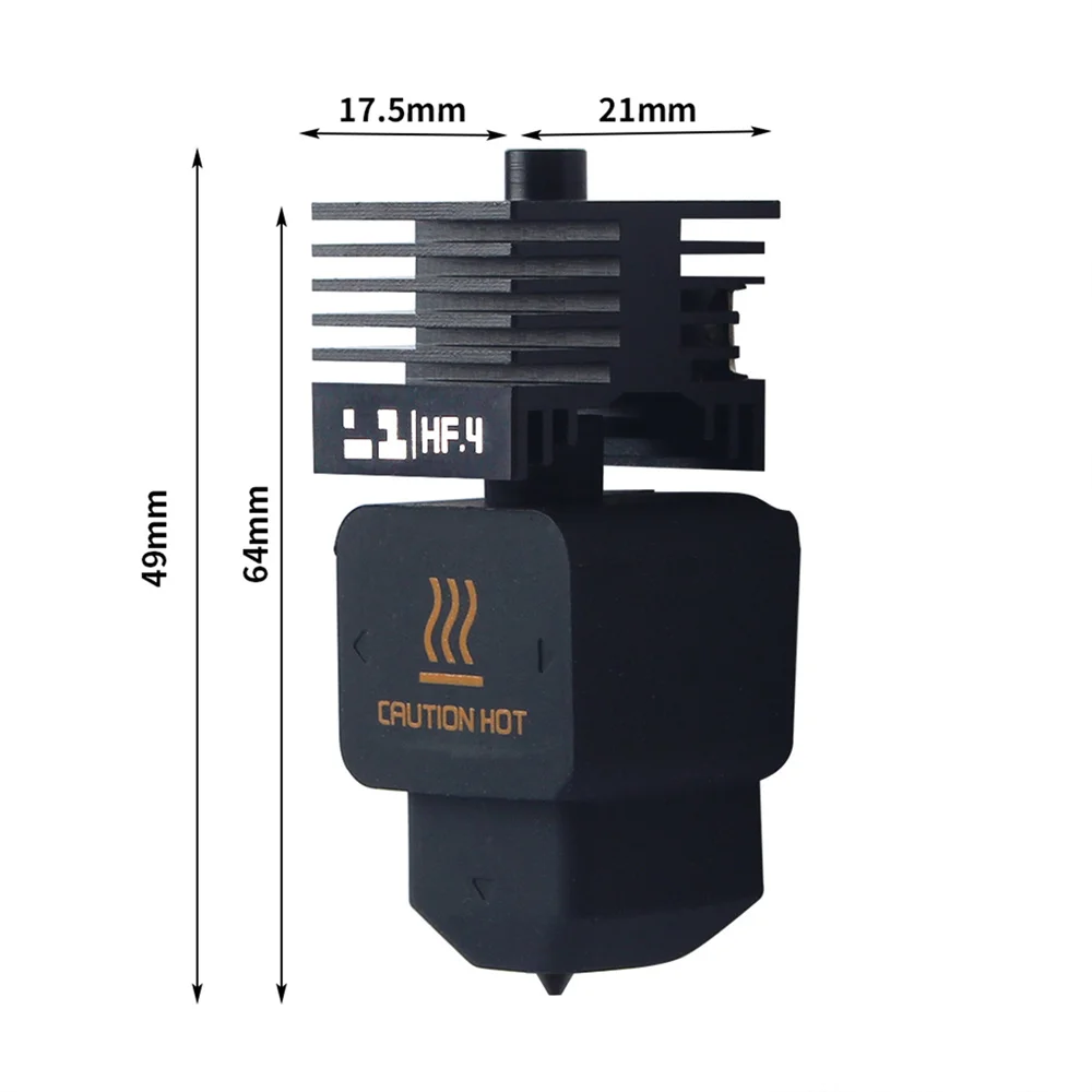 ل TZ H2D تدفق عالي Hotend 0.4 مللي متر جودة عالية طباعة سريعة ترقية Hotend فوهة الصلب المقسى لتجميع فوهة H2d #6