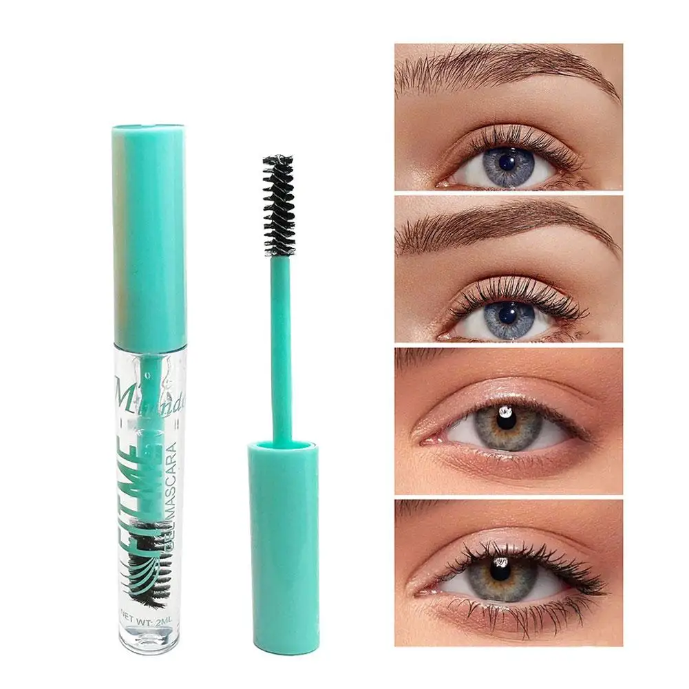 4 Color Waterproof Eyebrow Gel Tint Liquid Cosmetic Enhancers Brow Cream Long-lasting 3D Mascara Cream Makeup With Brush