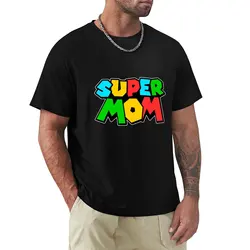 SUPER MOM T-Shirt aesthetic clothes cute tops animal prinfor boys mens graphic t-shirts anime