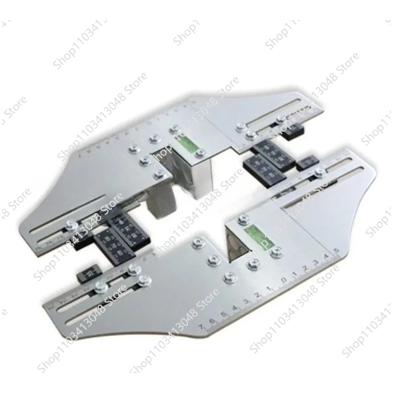 Double Track Elevator Lift Guide Ruler Rail Positioning Ruler
