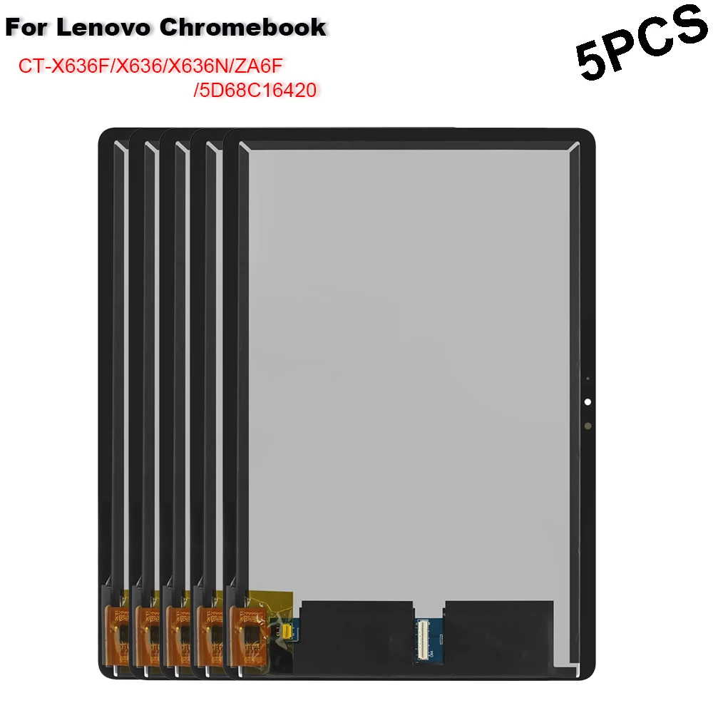 

5PCS For Lenovo Chromebook Duet CT-X636 CTX636 CT-X636F CT-X636N ZA6F 10.1 LCD Display Touch Screen Digitizer Glass Assembly