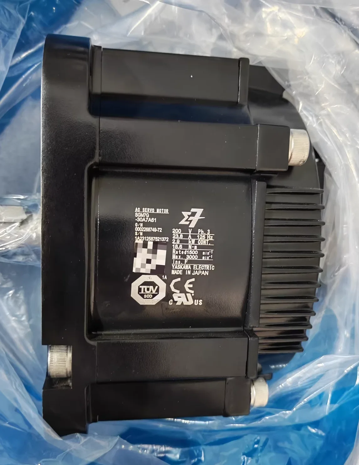 

SGM7G-30A7A61 Совершенно новый серводвигатель, оригинальный, быстрая доставка, SGM7G 30A7A61