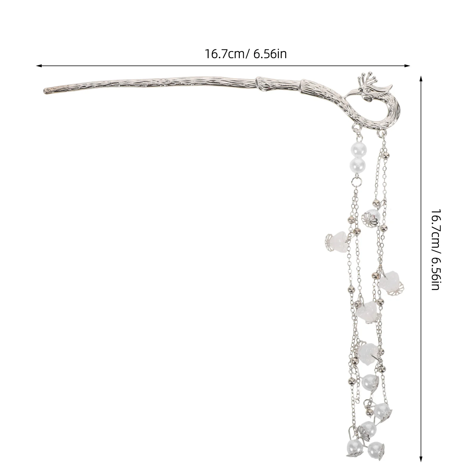 กิ๊บติดผมแบบจีนใหม่ 3 ชิ้น: กิ๊บหางนกฟีนิกซ์แบบมีพู่ห้อย สำหรับผมทรงฮันฟู ทรงผมบันแบบวินเทจ กิ๊บหนีบผมแบบย้อนยุค ทำจากโลหะผสม พร้อมพู่ห้อย