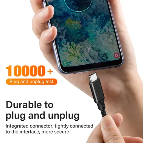 USB3.2 USB3.1 Gen2 10 Gbps-kabel USB-A till USB Typ C-kabel 3A 60W snabbladdningskabel för 10G dataöverföring USB-C för SSD-hårddisk 3M 10 best sales generation 2 - №10