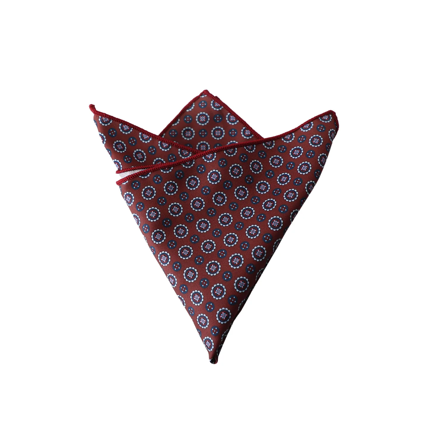 2026 فاخر رجالي جيب مربع البوليستر الجاكار الأخضر منديل 23 سنتيمتر لينة مخطط البني بيزلي المنديل الزفاف العريس Cravat