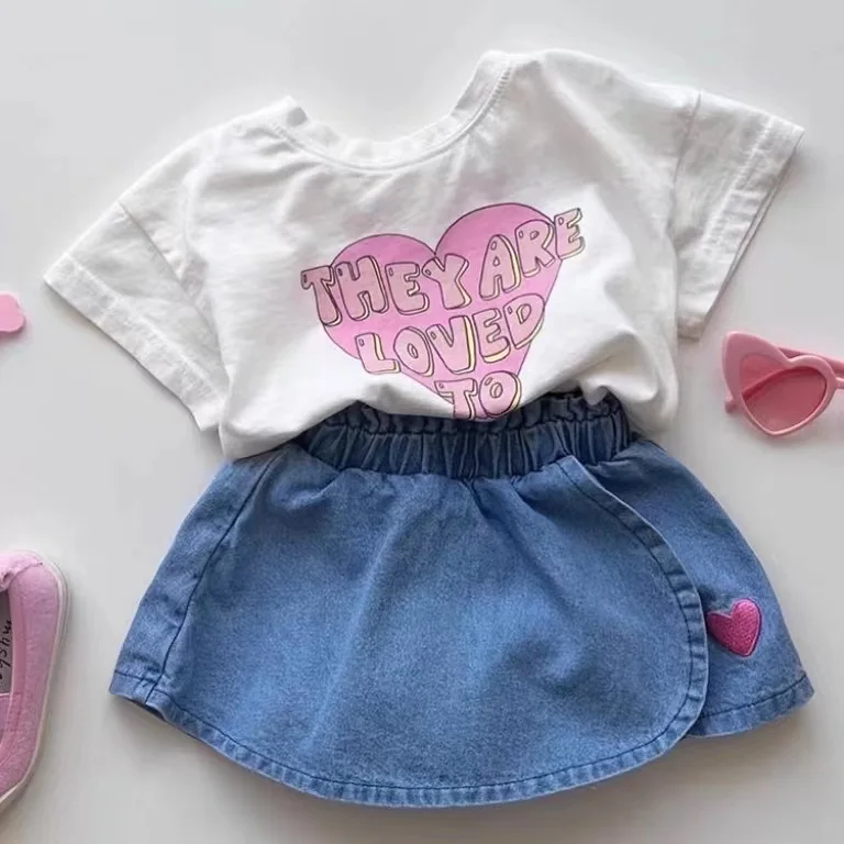 2026 Summer New Cute Baby Girl Denim Shorts Thin Kids Girls Jeans Shorts Infant Casual Pants Children Clothes