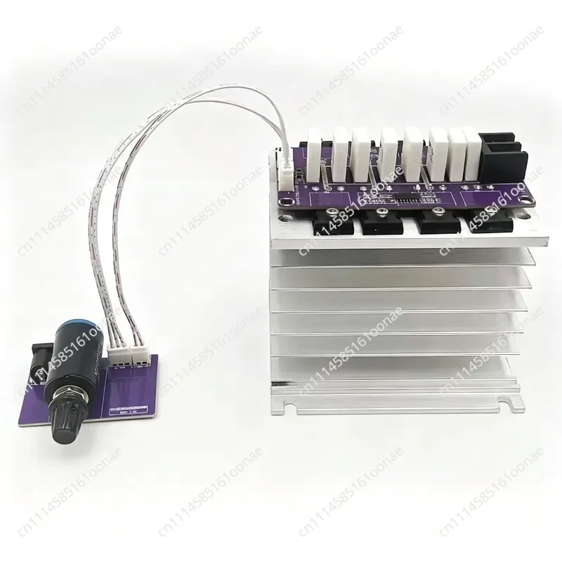 Electronic load module, high power DC electronic load, constant current linear, precision multiturn potentiometer