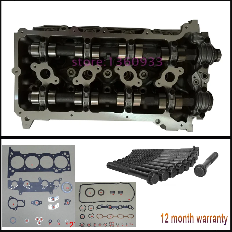 2TR 2TRFE 2TR FE complet cylinder head gasket bolt For Toyota Hilux Innova Forturner Tacoma Hiace 16V 2.7 L 2006-