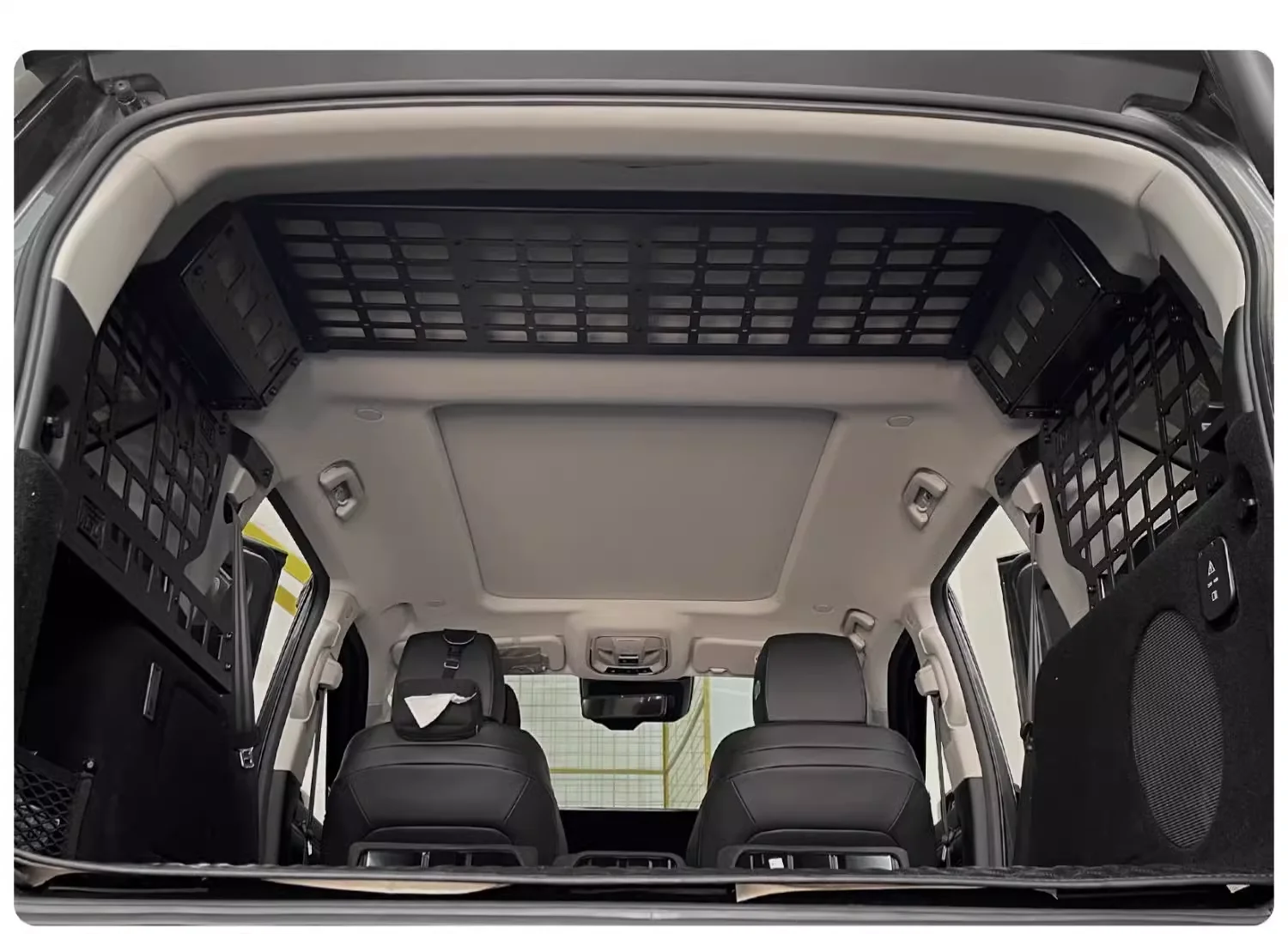

Fit for GWM Tank 400 Hi4-T 2023 2024 2025 Rear Trunk Side Molle Panels Roof Storage Rack