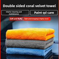 Thicken 600GSM Microfiber Towel Ultra-Soft Car Washing Cloth 40x40cm Scratch-Free Drying Cloth for Car Detailing Cleaning Rag
