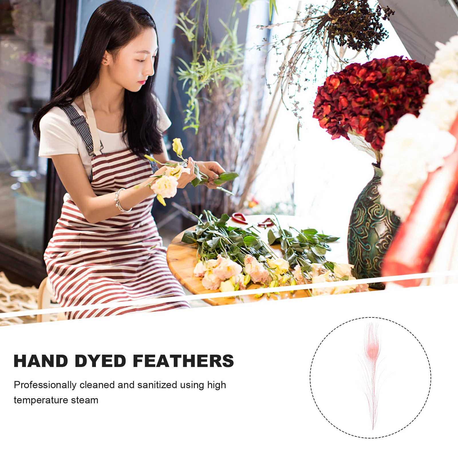 

20pcs Peacock High Quality Cleaned Floral Arrangements Wedding Decoration Table Centerpieces Jewelry Making Costume