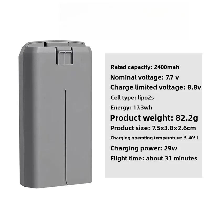 1-2pcs DJI Mini 4K Intelligent Flight Battery Max 31 Mins Flight Time for DJI Mini 4K/2/ 2SE/SE Accessories view 5