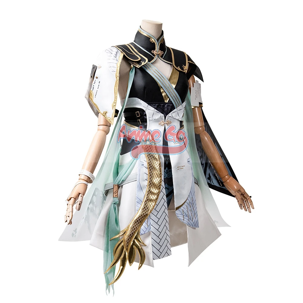 Wuthering Waves Jinhsi Cosplay Costume Women Adult Size Cosplay Outfit for Halloween C09189