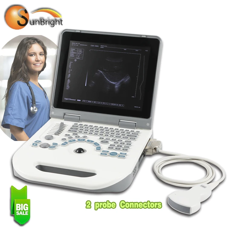 Cheap Ecograph Laptop notebook price veterinary ultrasound machine SUN-806G