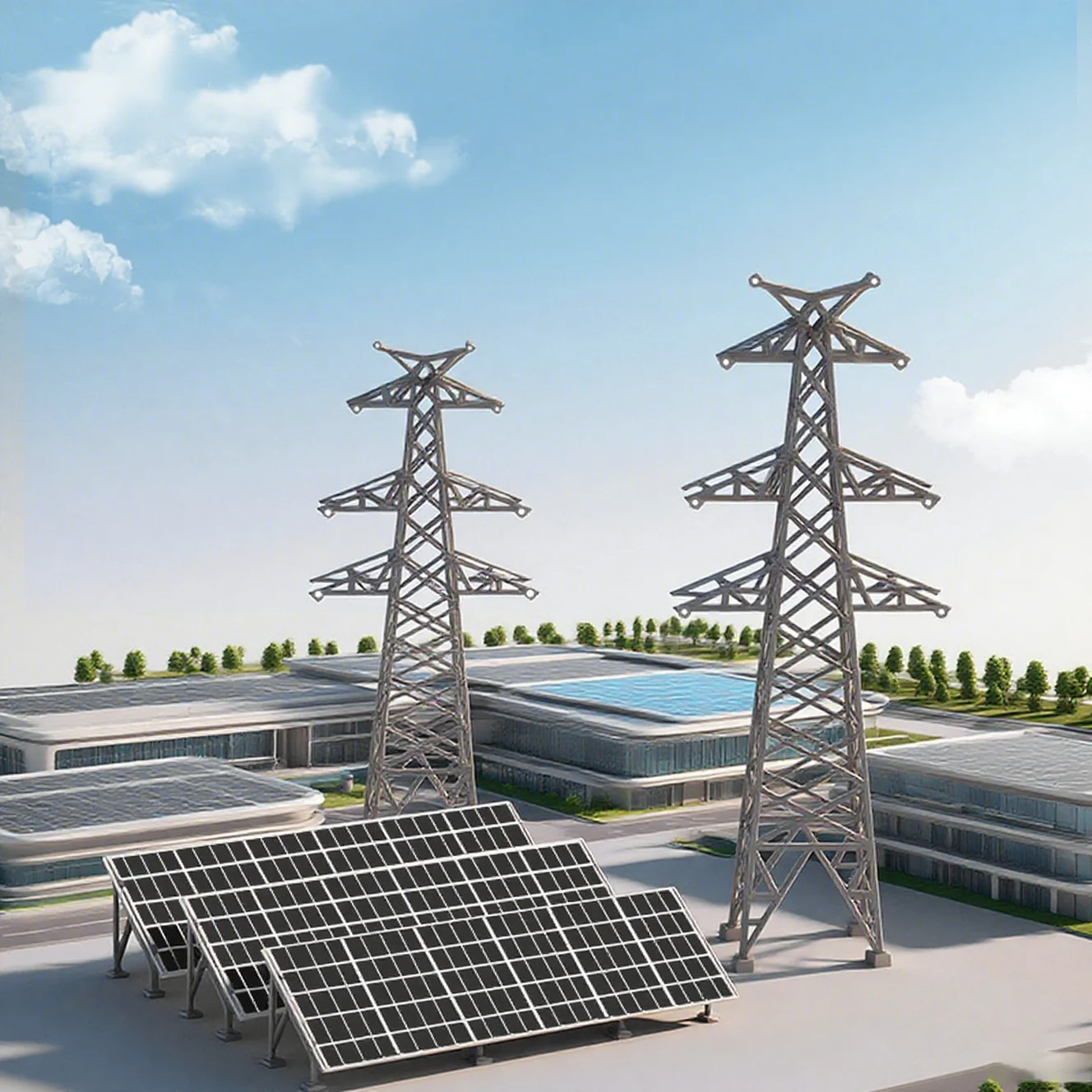 

Mini Solar Panel Model for Diorama, 3D Printed DIY Green Energy Project Set Architecture Landscape Craft Science Educational Toy