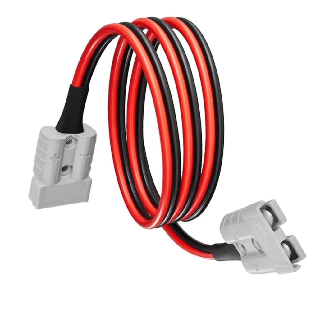 RV Charging Cable 50A Connector Cable For Outdoor Camping High Current Capacity Flexible PVC Jacket Fast Connection Design